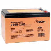 Фото - 12V 12Ah  6-DZM-12 MERLION M5 ТЯГОВЫЕ АККУМУЛЯТОРЫ  
