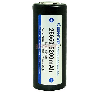Фото - KEEPPOWER 26650 5200mAh