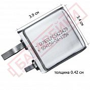 Фото - 423439 SKC 480mAh (3,9*34*37,2)10г