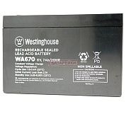 Фото - Батарея акумуляторна свинцево-кислотна  Westinghouse 6V, 7Ah, terminal F2, 1шт