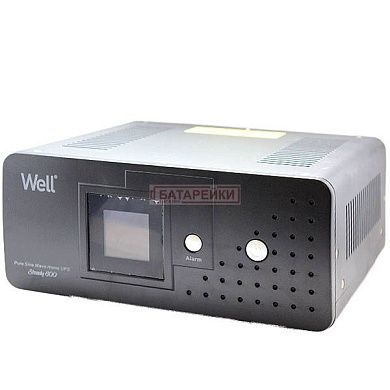 Фото - Інвертор безперебійного живлення WEll  800VA 500W 