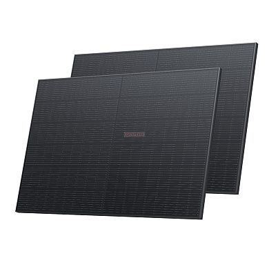 Фото - Набір сонячних панелей EcoFlow 2*400 Solar Panel Стаціонарні