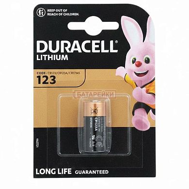 Фото - Duracell СR 123