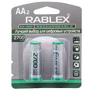 Фото - Rablex R6 (2700mAh) Ni-MH 1x2 шт на бл.