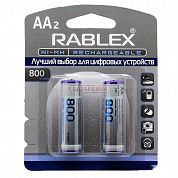 Фото - Rablex R6 (800mAh) Ni-MH 1x2 шт на бл.