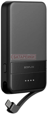Фото - Повербанк EcoFLow RAPID Magnetic Power Bank 5000 Black