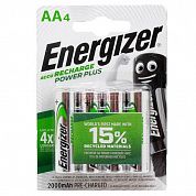 Фото - ENERGIZER AA 2000 Pre-Ch Power Plus уп. 4шт.