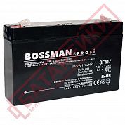 Фото - 6V 7A 3FM 7 Bossman-Profi Акку SLA.