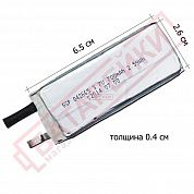 Фото - 402665 DBK 700mAh (3.5*26.5*64.6) 12.8г