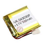 Фото - 403030 Літій-полімерний акумулятор 4*30*30mm (Li-ion 3.7В 310мА·ч)