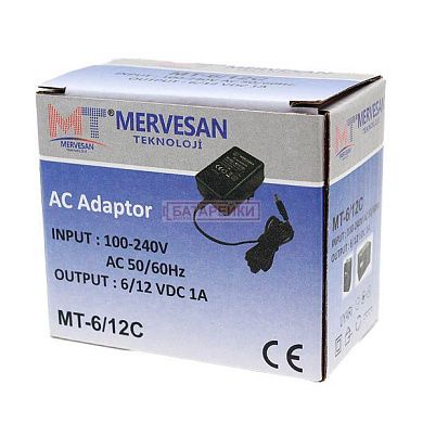 Фото - Зарядний пристрій Mervesan MT-6/12C для акумулятора 6/12V-1A