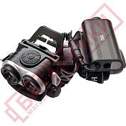 Фото - фон ак налоб  IPX-6 2xT6 ЗУсеть+авто zoom 5реж power bank велокр