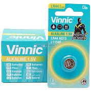Фото - AG13 L1154F LR44 C1 VINNIC 
