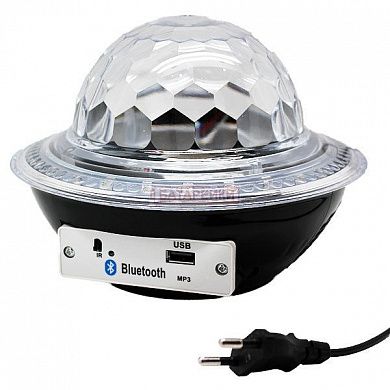 Фото - лазер-диско-шар UFO Musik Ball MP-3 color+пульт+Bluetooth+MP3