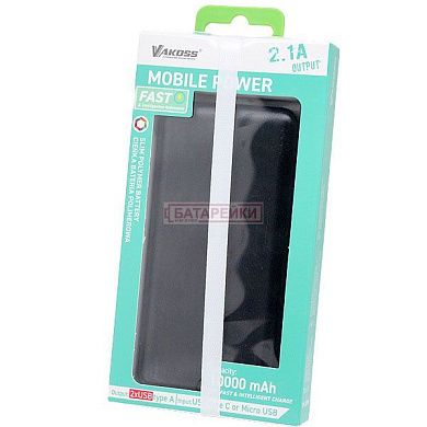 Фото - Power Bank Vakoss  10000mAh