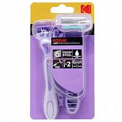 Фото - KODAK бритва одноразовая Lady 6_6 лез_алое_purple_2 шт.