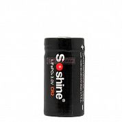 Фото - Soshine CR2 с защитой 300mAh  CR2 +эл 3,2V 300mAh Li-Fe