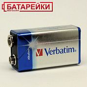 Фото - VERBATIM  6LR61Alkaline Blister 1x1шт 49924