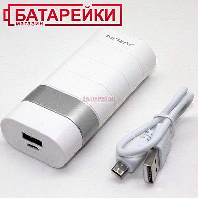 Фото - Power Bank ARUN Y302 6000mAh White-silver