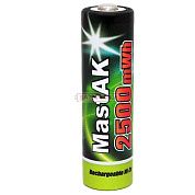 Фото - Аккумулятор Mastak  R6,2500mah  250AAZ NiZinc