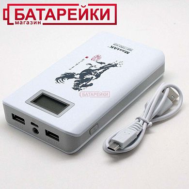 Фото - ПоверБанк. USB Mastak  MP211  white(11A)