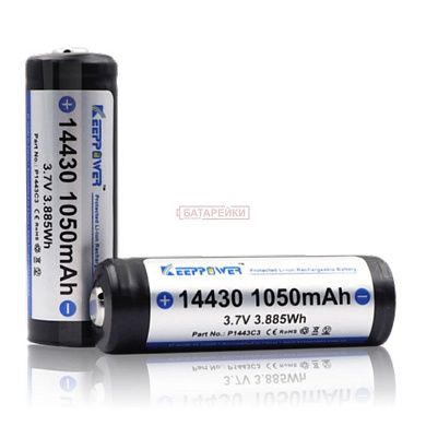 Фото - KEEPPOWER 14430 1050mAh 
