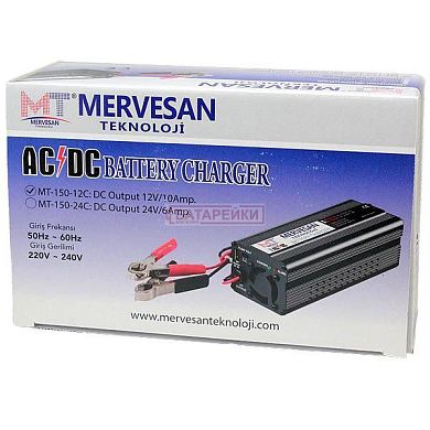 Фото - Зарядний пристрій Mervesan MT-150C-12C для акумулятора 12V-10A