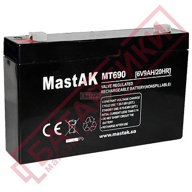 Фото - 6V 9A  Mastak MT690