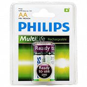 Фото - PHILIPS Ready to Use Ni-MH R06 (2000mAh) 2шт. 
