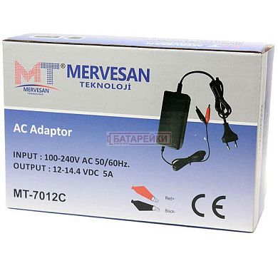 Фото - Зарядний пристрій Mervesan MT-7012C для акумулятора 12V-5A