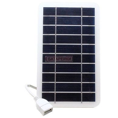 Фото - Сонячна панель портативна 5W 5V USB