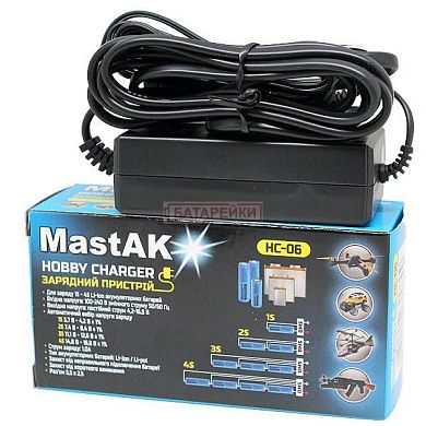 Фото - ЗУ сборки. Li Авто MastAK HC-06 3,7/7,4V/11,1/14,8V 1A Полный автомат