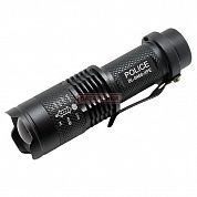Фото - фонарик метал POLICE BL-8468-XPE zoom 1AA (или 14500) 3реж
