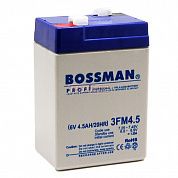 Фото - 6V4.5A  3FM4.5  Bossman-Profi Акку SLA.