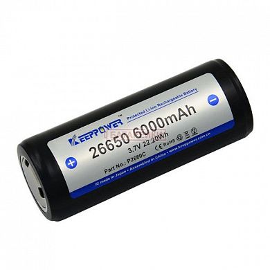 Фото - KEEPPOWER 26650 6000mAh