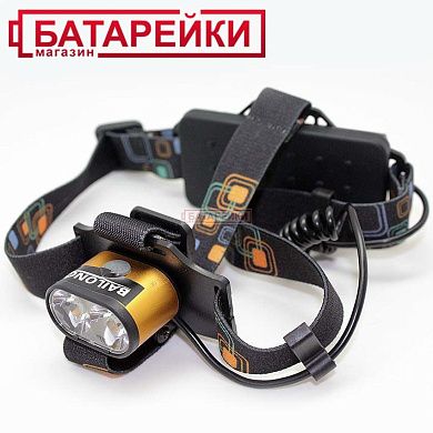 Фото - фон ак налоб мет POLICE BL-2118-T6+2XPE ЗУсеть+авто 4реж zoom