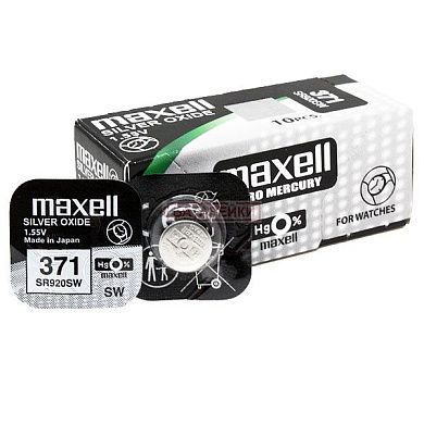 Фото - Maxell SR 920 SW (371,SR 69) G6 (NEW EUROPE)