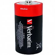 Фото - VERBATIM Battery D-LR20 Mono Alkaline Blister 1x2шт 49923