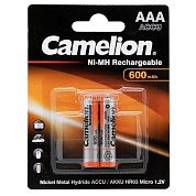 Фото - CAMELION R 03/2bl 600 mAh Ni-MH 