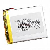 Фото - 336575   3,7V 2100mAh  (65x75, толщ.3,3мм) 