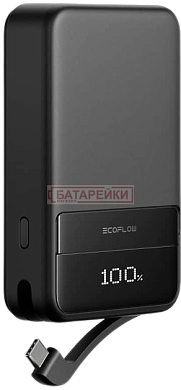 Фото - Повербанк EcoFLow RAPID Magnetic Power Bank 10000 Black