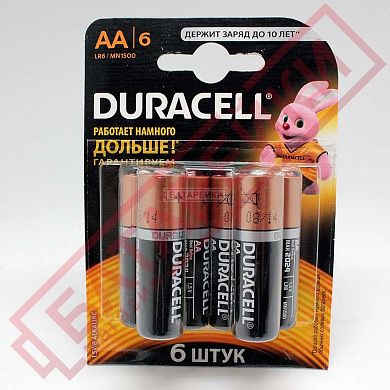 Фото - DURACELL LR6 MN1500 1x6 шт.
