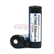 Фото - KEEPPOWER 17500 1200mAh 