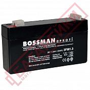 Фото - 6V 1,3A 3FM 1.3 Bossman-Profi  Акку SLA.