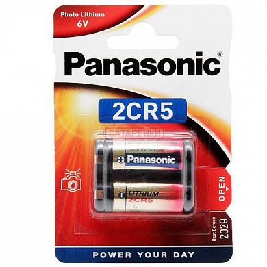Фото - PANASONIC 2CR5 Lithium, 6V, 1x1 шт