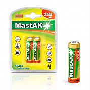Фото - Аккумулятор Mastak  R6,2500mah  250AAHC