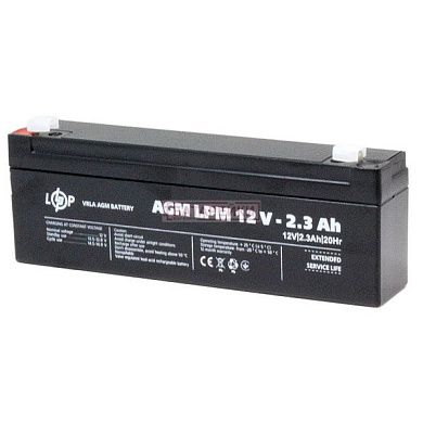 Фото - 12V - 2.3 Ah  AGM LPM 
