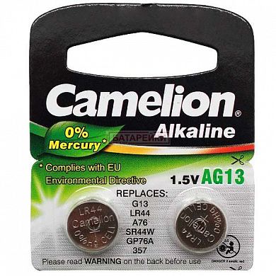 Фото - AG13-LR44-C10 Camelion Батарейка