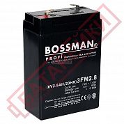 Фото - 6V 2,8A 3FM 2.8 Bossman-Profi Акку SLA.