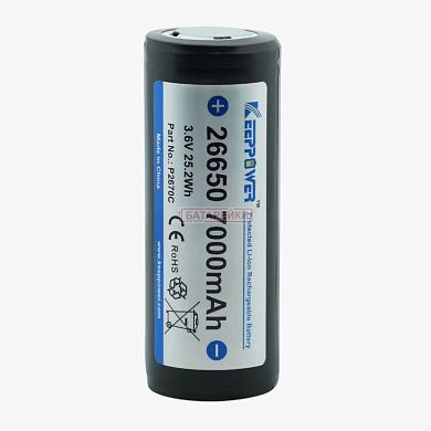 Фото - KEEPPOWER 26650 7000mAh